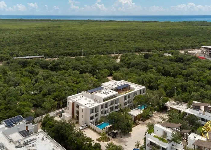 Apartamento Nhoa 106a Lux 2br Plunge Pool In Aldea Zama Tulum