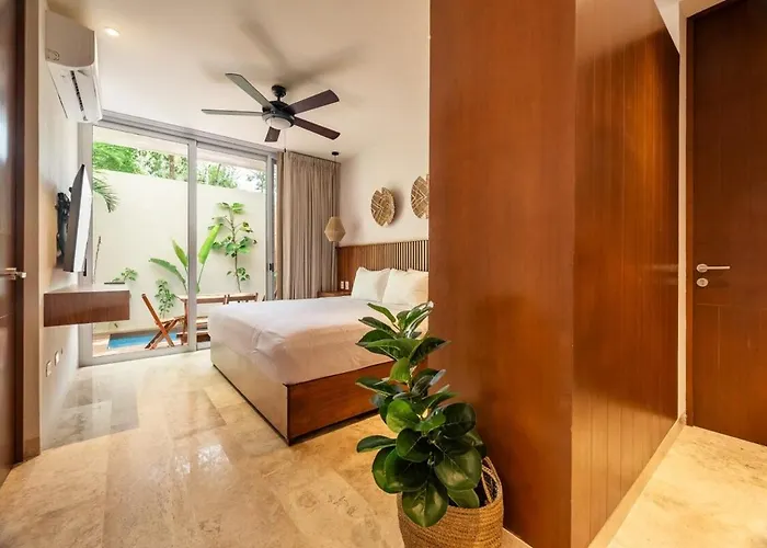 Nhoa 106a Lux 2br Plunge Pool In Aldea Zama Apartamento